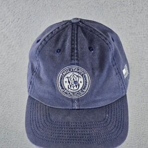 Vintage Military Police SMITH & WESSON‎ Embroidered S&W StrapBack Made In USA